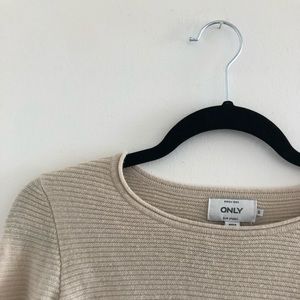 High low knit sweater